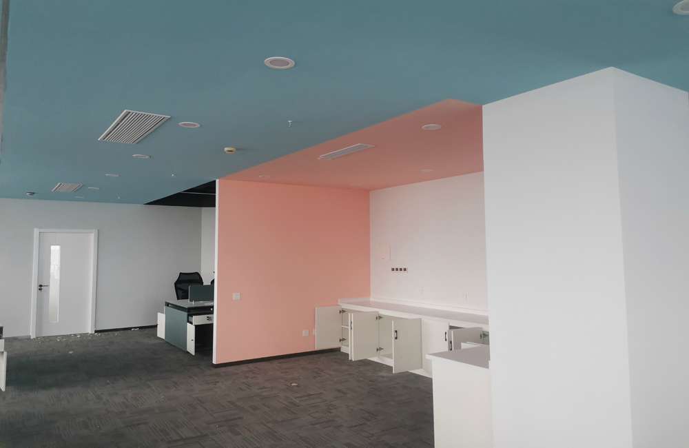 鄭州軟件開發(fā)公司辦公室裝修設(shè)計效果圖