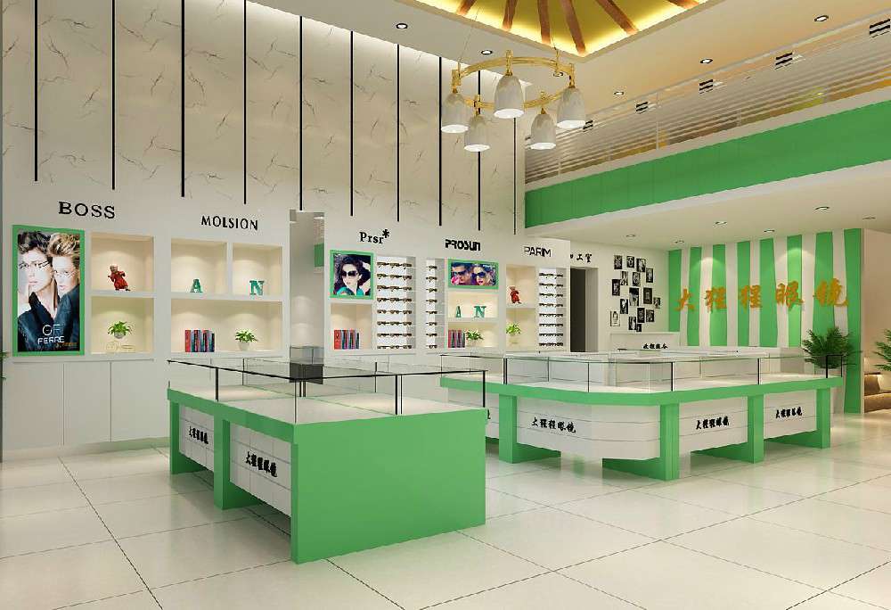 鄭州時尚大氣的眼鏡店都是怎樣裝修設(shè)計(jì)的?