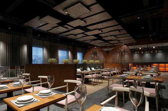 鄭州美食小吃店裝修設(shè)計效果圖