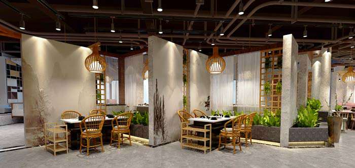 景區(qū)私家菜館裝修設計效果圖