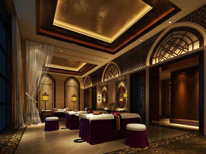spa會所裝修設(shè)計效果圖