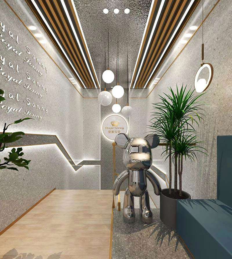 新鄭兒童攝影店裝修設(shè)計(jì)效果圖