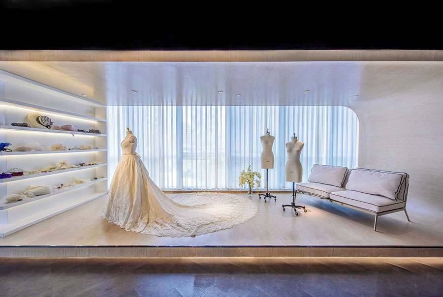 鄭州婚紗店裝修設(shè)計效果圖