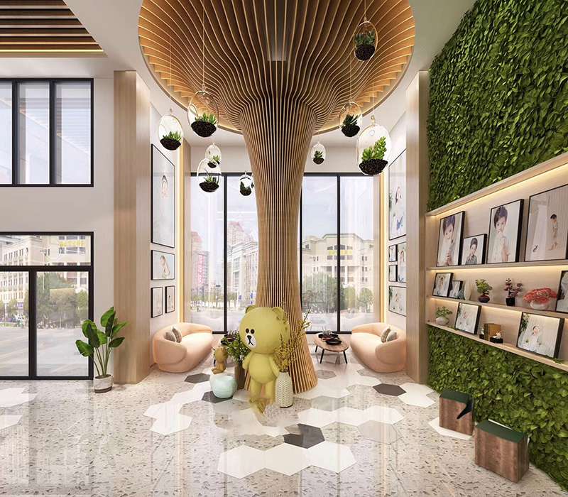 兒童影樓裝修設(shè)計(jì)效果圖