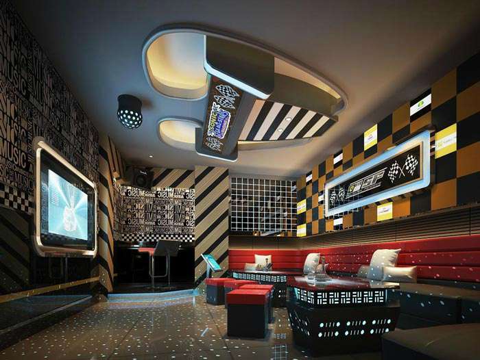 鄭州KTV裝修設(shè)計效果圖