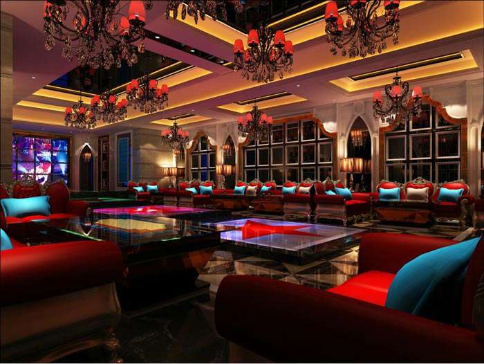 鄭州KTV裝修設(shè)計效果圖