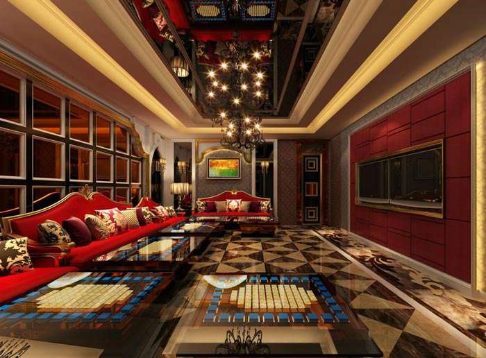 鄭州KTV裝修設(shè)計效果圖