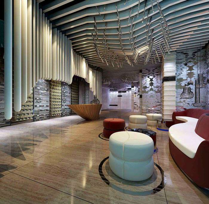 鄭州KTV裝修設(shè)計效果圖