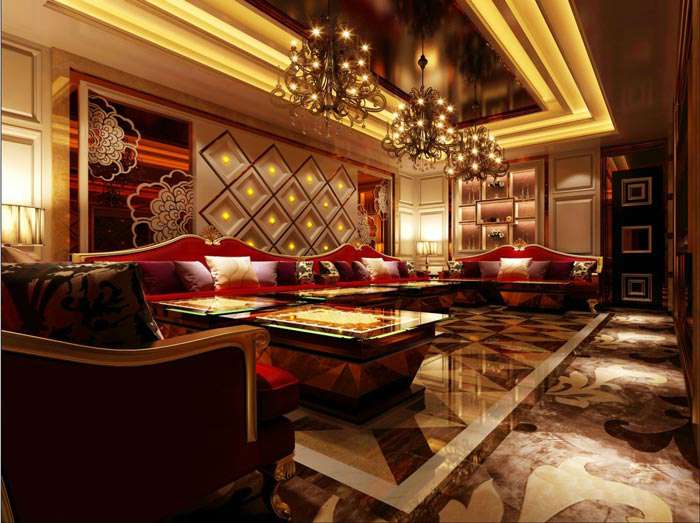 鄭州KTV裝修設(shè)計效果圖