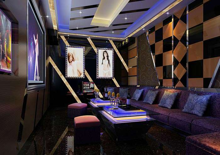 鄭州商務(wù)KTV裝修設(shè)計(jì)效果圖