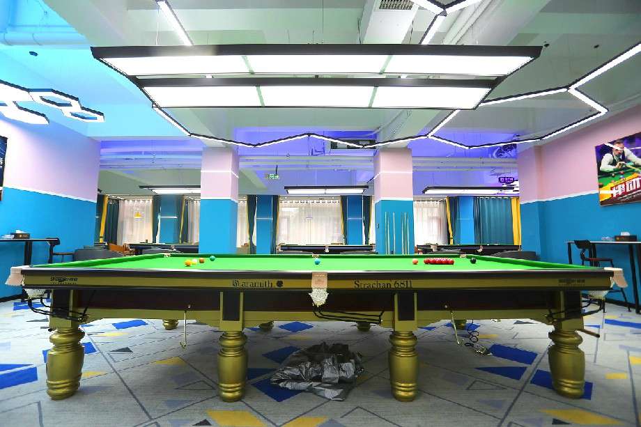 鄭州臺(tái)球廳裝修設(shè)計(jì)效果圖