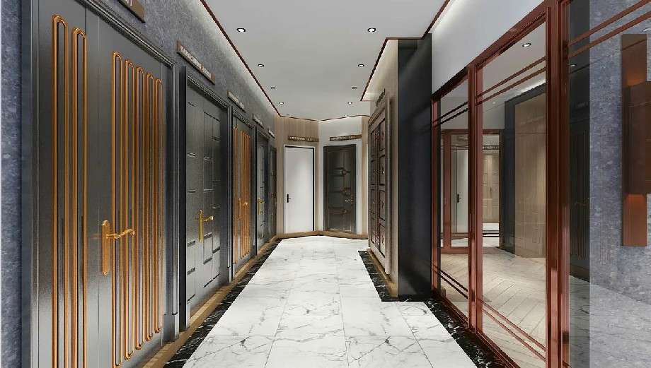 鄭州門(mén)窗專賣(mài)店裝修設(shè)計(jì)效果圖