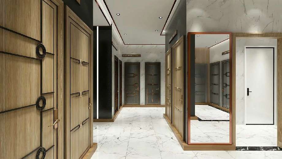 鄭州門(mén)窗專賣(mài)店裝修設(shè)計(jì)效果圖