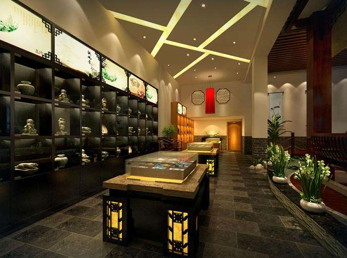 茶藝館裝修設(shè)計(jì)效果圖