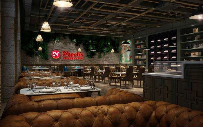 披薩店裝修設(shè)計(jì)效果圖