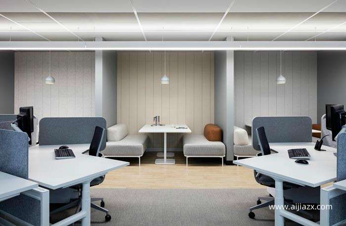 1800平米保險公司辦公室設(shè)計效果圖