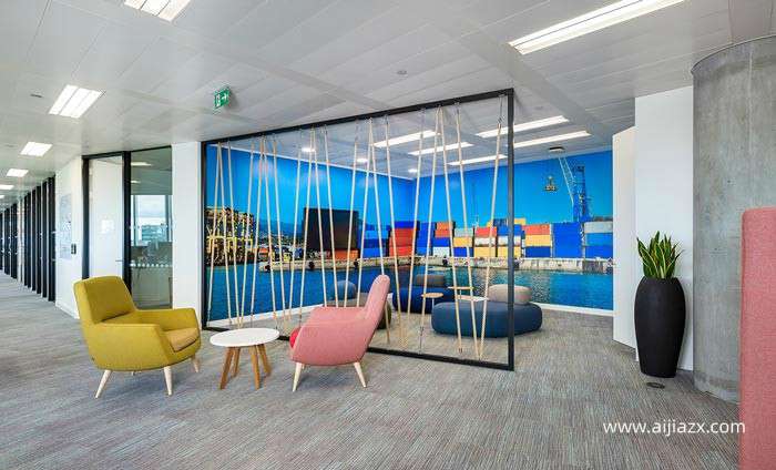 1350平方投資集團(tuán)辦公室設(shè)計效果圖