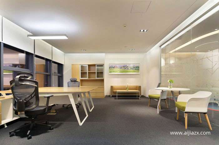 2100平米金融控股集團(tuán)裝修設(shè)計效果圖