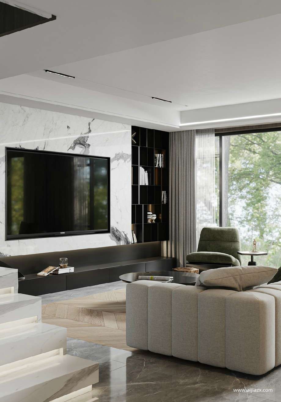 鄭州360㎡別墅裝修設(shè)計(jì)效果圖