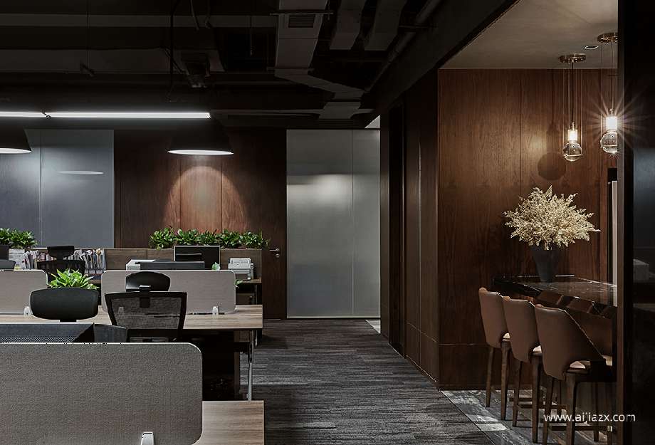 鄭州商務公司辦公室裝修設(shè)計