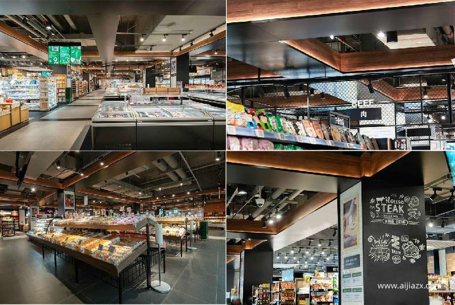 鄭州超市設(shè)計(jì)案例分享，客流爆棚的超市設(shè)計(jì)巧思