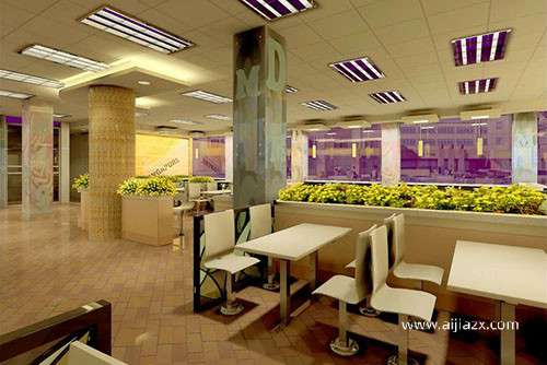 在鄭州開一家快餐店，快餐店怎樣裝修設計