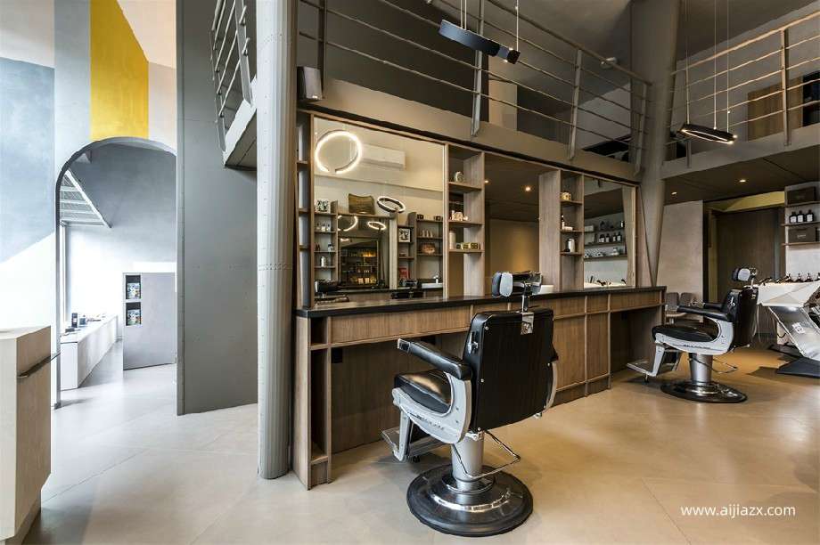 鄭州發(fā)廊裝修方案推薦，審美和品味在線的發(fā)廊裝修設(shè)計