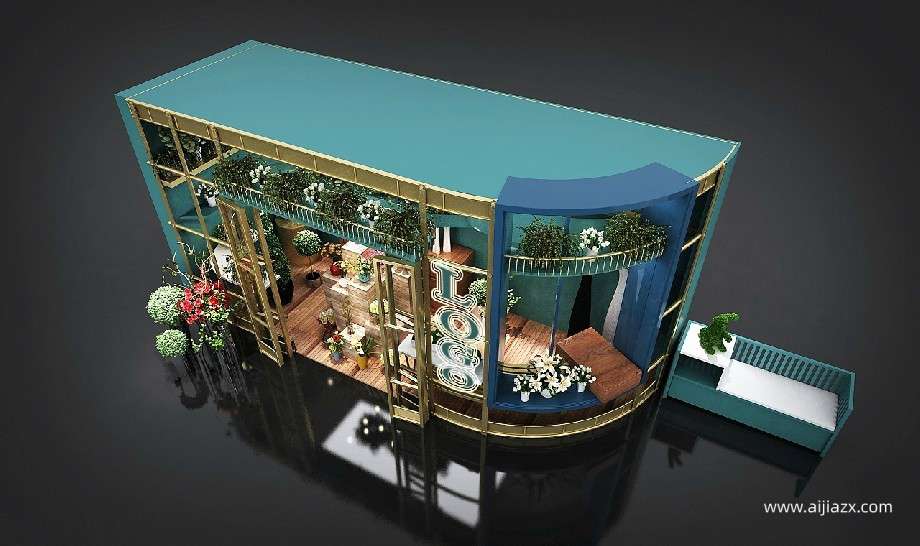 　　鄭州花店裝修設(shè)計攻略，人氣花店如何裝修打造
