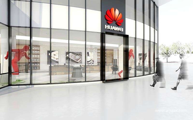 鄭州華為手機(jī)專賣店裝修設(shè)計(jì)說(shuō)明