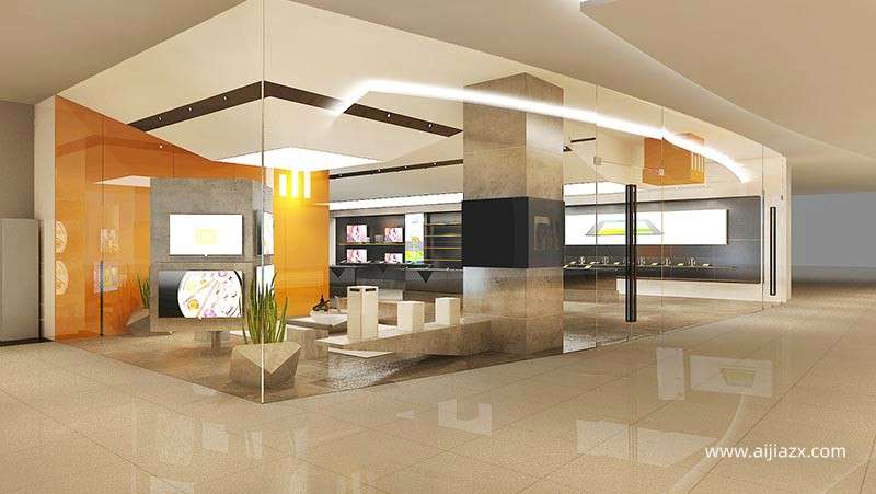 鄭州小米手機店設(shè)計，小米手機店裝修設(shè)計特點