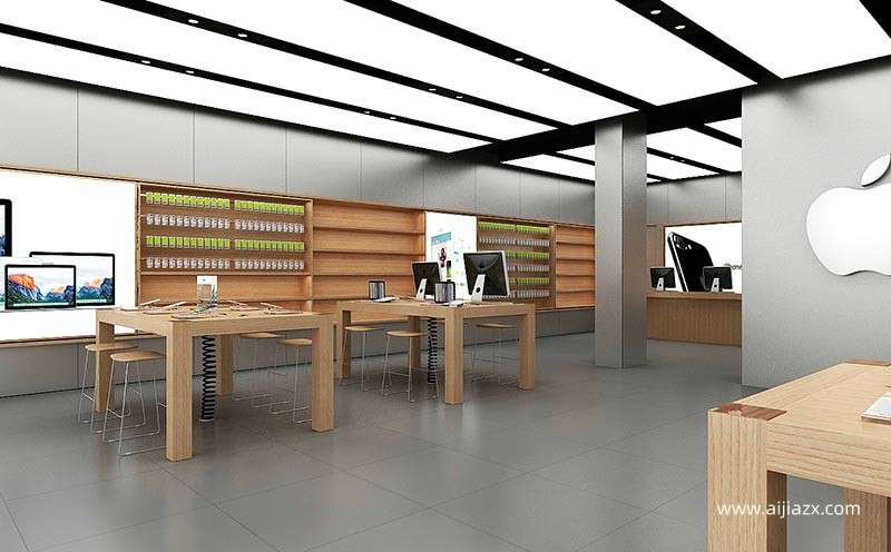 蘋(píng)果手機(jī)店怎么裝修，蘋(píng)果手機(jī)店室內(nèi)設(shè)計(jì)