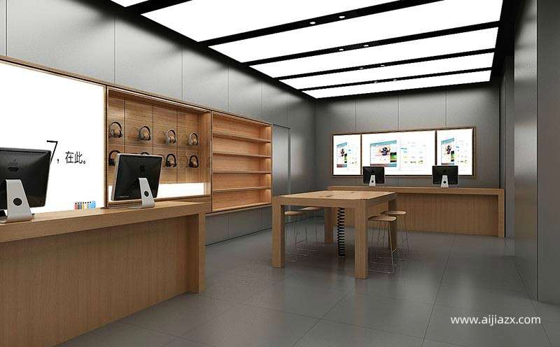 蘋(píng)果手機(jī)店怎么裝修，蘋(píng)果手機(jī)店室內(nèi)設(shè)計(jì)