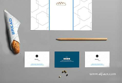 烘焙店VI設計、烘焙店包裝宣傳冊設計