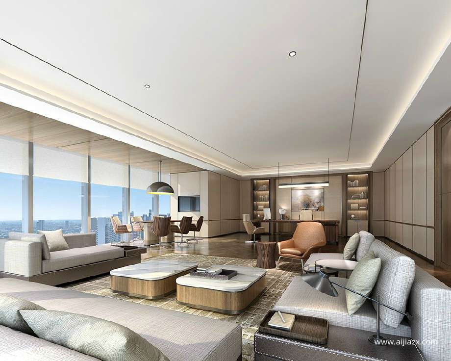 新能源企業(yè)辦公室裝修設(shè)計效果圖