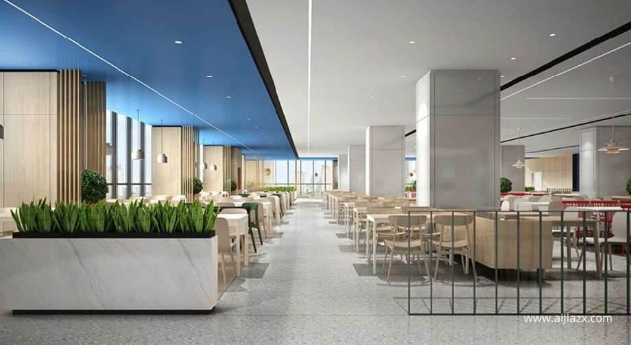 鄭州學(xué)校食堂裝修設(shè)計需要注意哪些問題