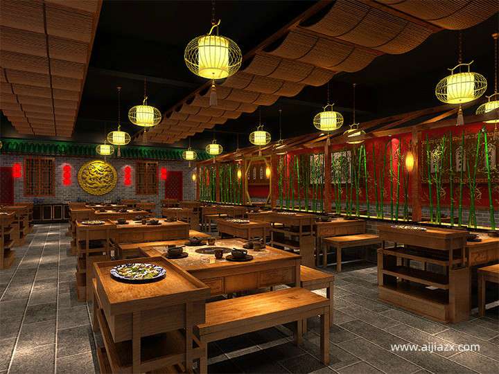 鄭州火鍋店裝修設(shè)計(jì)說明，火鍋店裝修設(shè)計(jì)規(guī)范