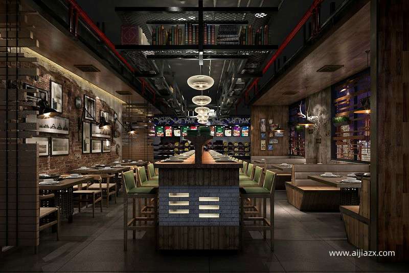 火鍋店裝修設(shè)計(jì)方案，一套完整的火鍋店設(shè)計(jì)方案