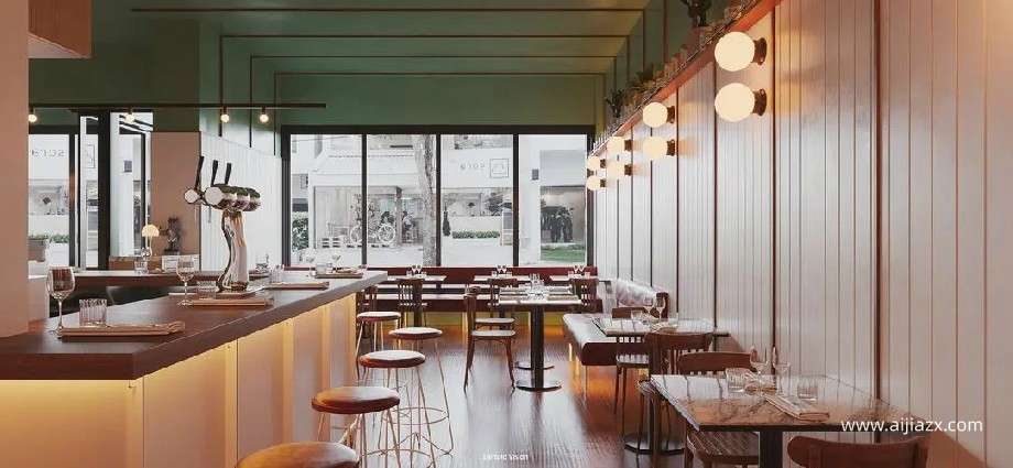 杭州披薩店裝修設計方案，高人氣披薩店設計裝修特色