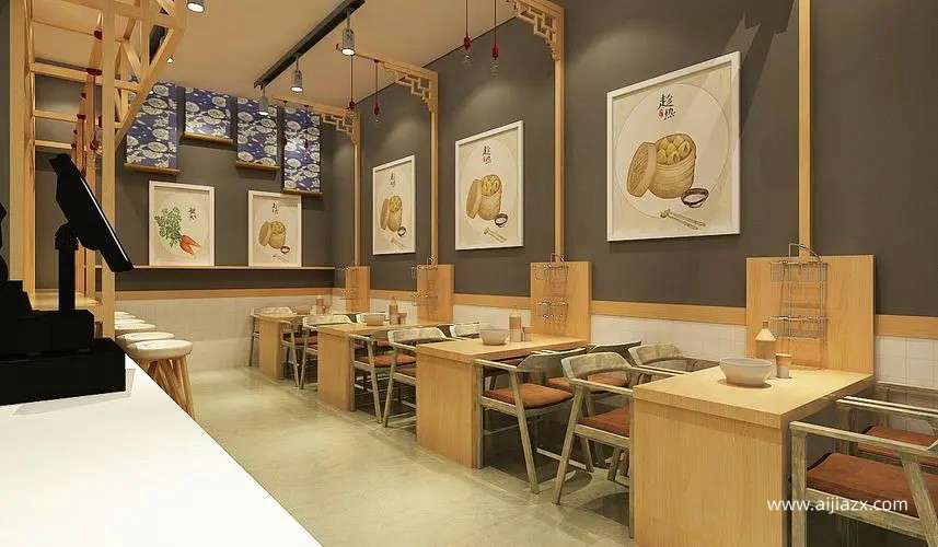 鄭州包子店鋪裝修設(shè)計(jì)攻略，打造成功的早餐店