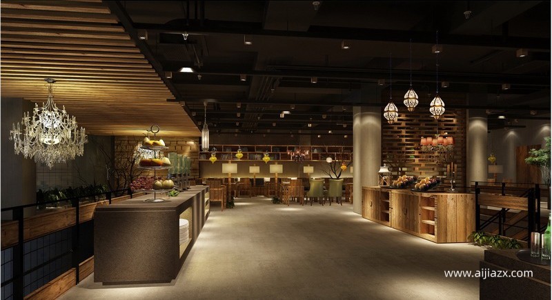 精品酒店餐廳裝修設(shè)計(jì)效果圖