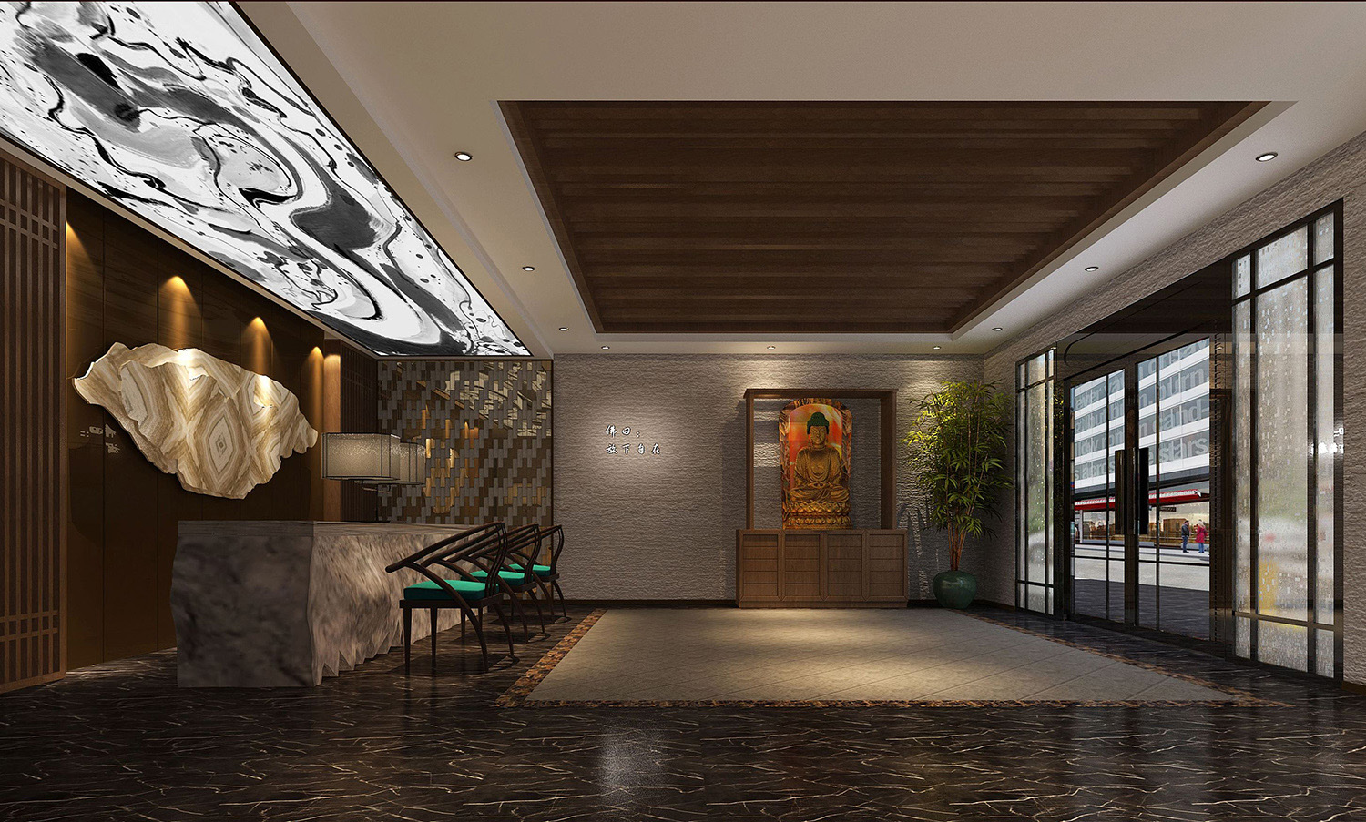 鄭州足浴會所裝修設(shè)計效果圖