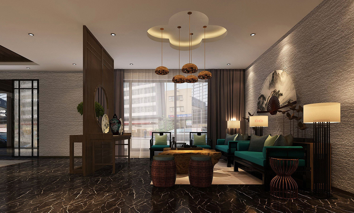 鄭州足浴會所裝修設(shè)計效果圖