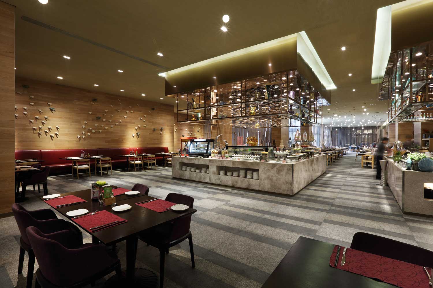 焦作自助餐廳裝修設(shè)計(jì)效果圖