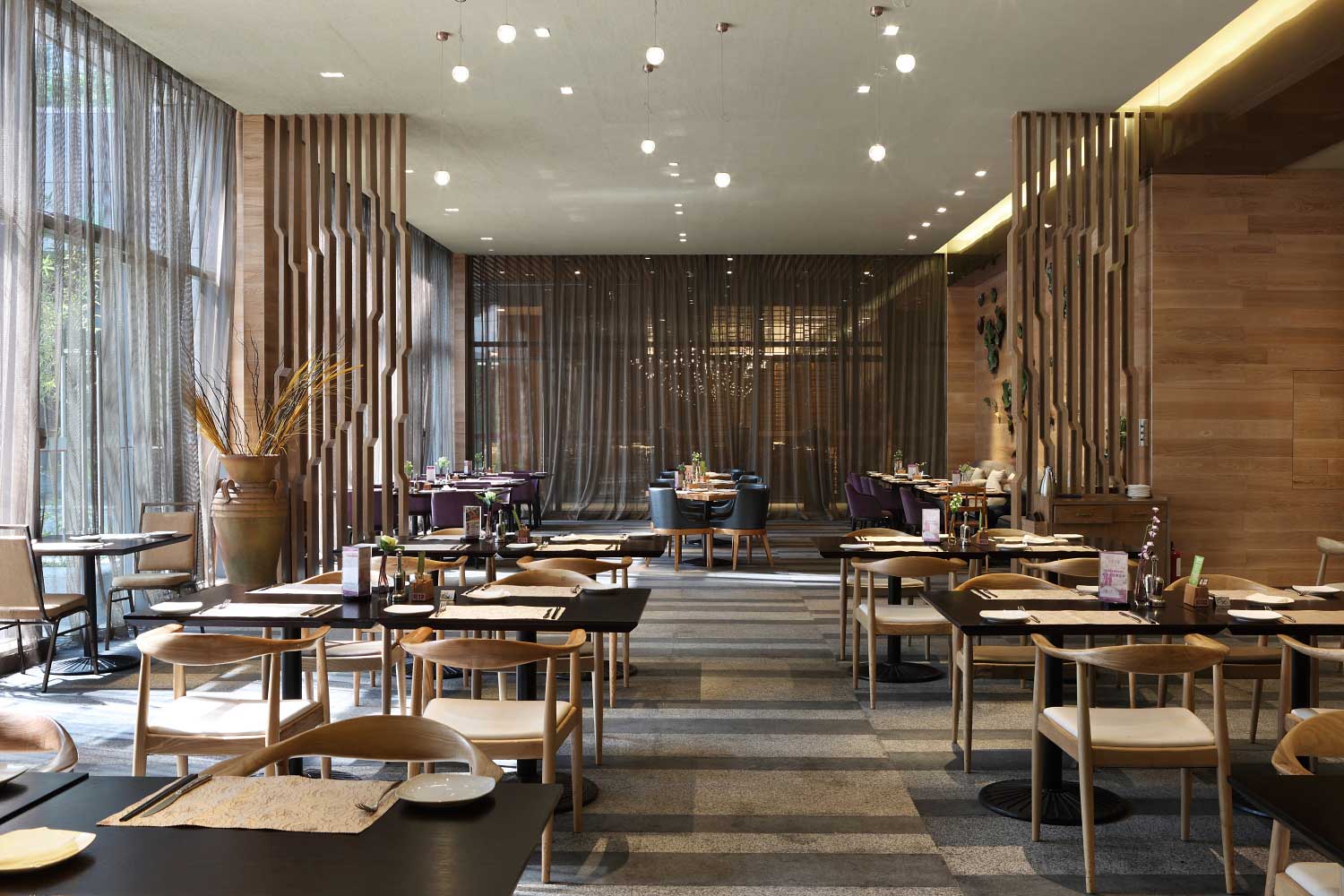 焦作自助餐廳裝修設(shè)計(jì)效果圖