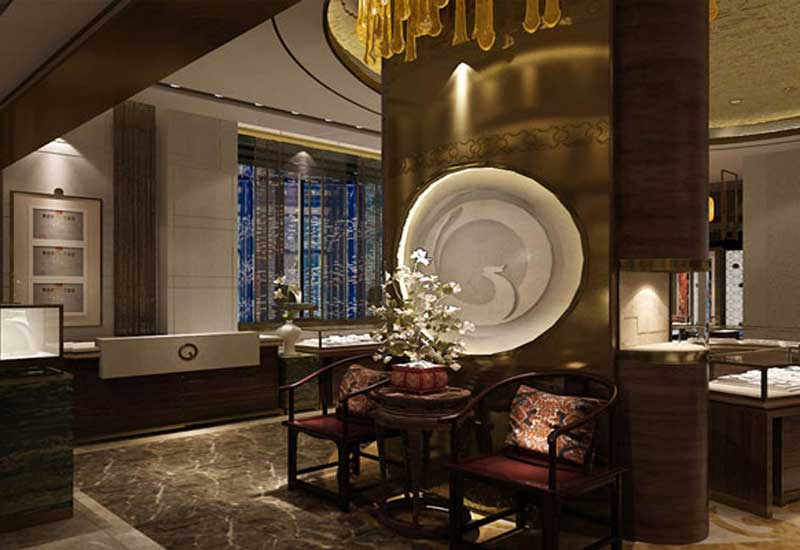 洛陽玉石珠寶店裝修效果圖