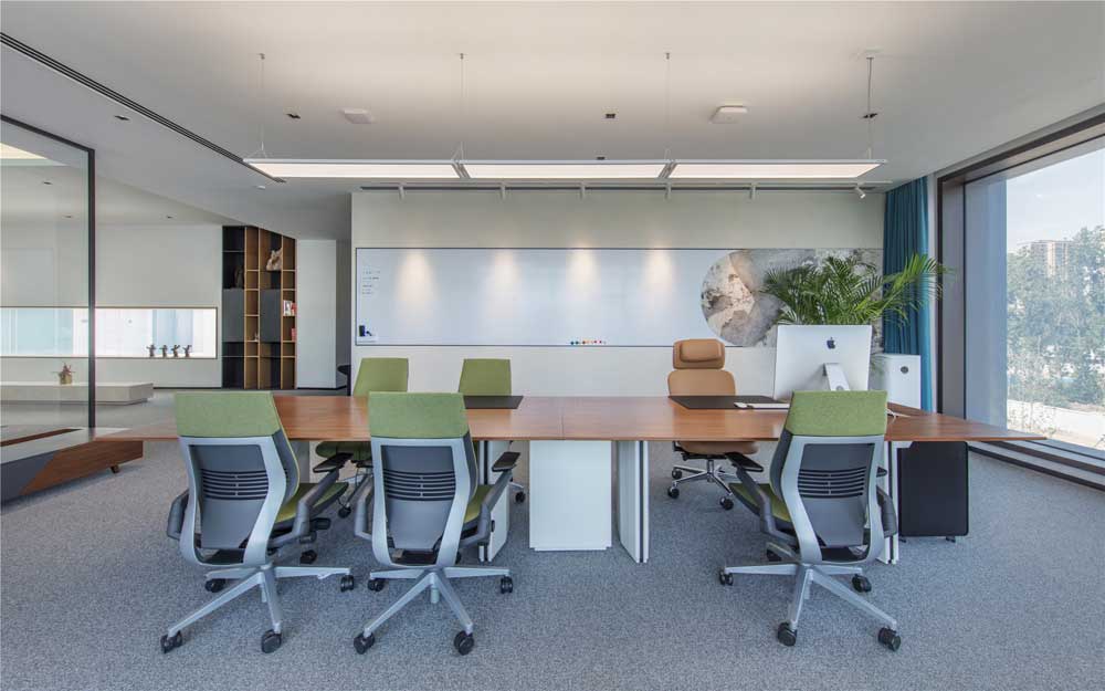 洛陽食品公司辦公室裝修設(shè)計(jì)效果圖