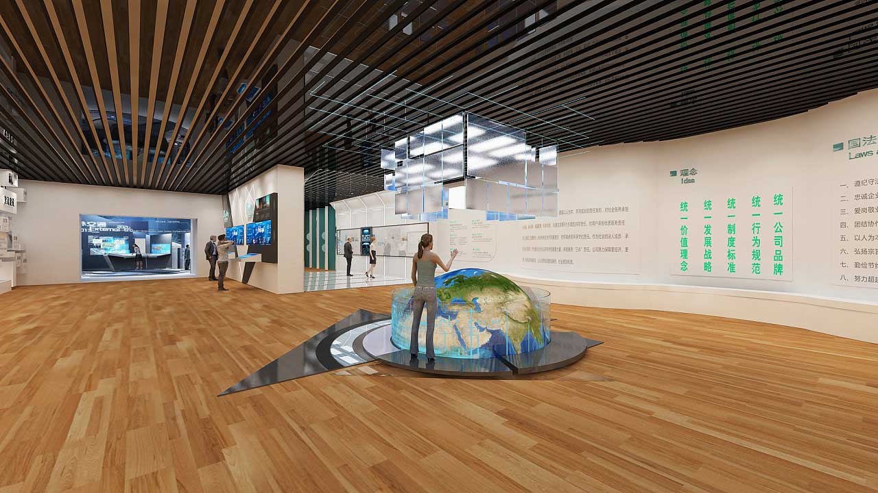 鄭州職業(yè)技術(shù)學(xué)院實訓(xùn)教室展廳設(shè)計