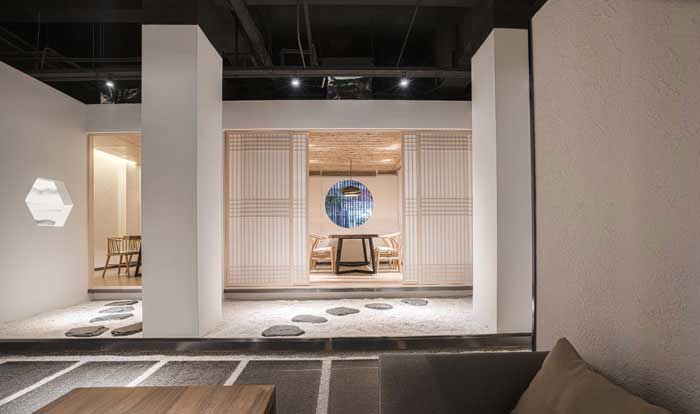 450m2鄭州茶館會所設(shè)計(jì)效果圖