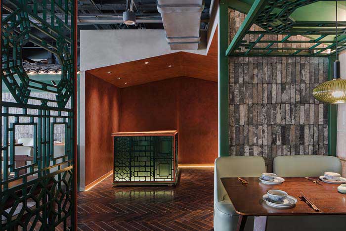 滎陽220平米中餐廳裝修設(shè)計效果圖