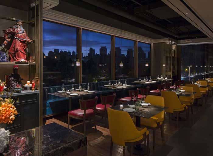 鄭州東區(qū)850平米品牌餐廳設計效果圖